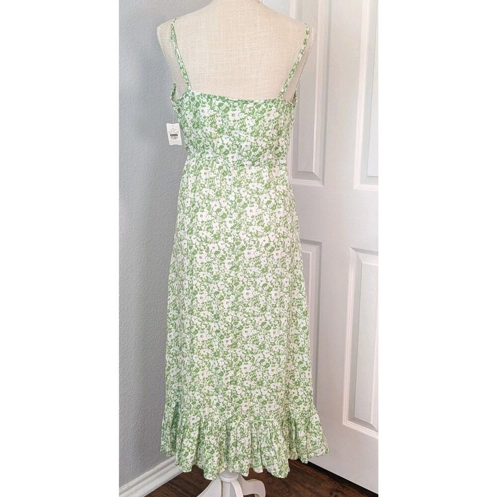 NWT Rails Dress SMALL $228 Floral Frida Garden Party Ruffle Hem Asymmetric Fairy - Picture 4 of 10